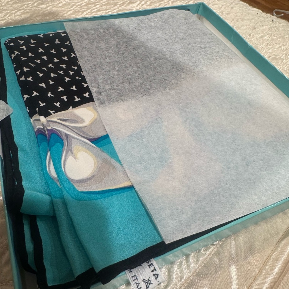 Tiffany Silk Scarf - Picture 1 of 6